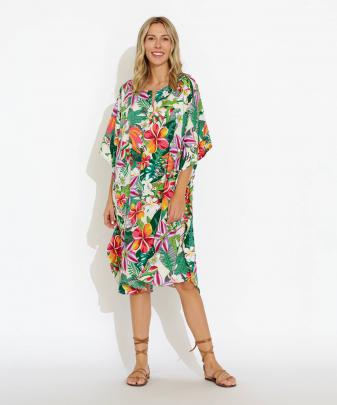 long kaftan Flower